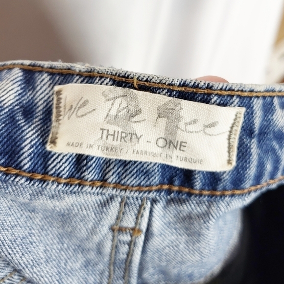 FREE PEOPLE Dakota Straight Leg Jeans indigo NWT trendy - Picture 4 of 6